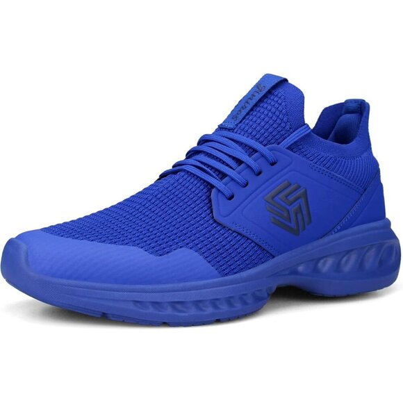 Amazon.com | TSIODFO Road Running Shoes for Men Fashion  〽️Men\'s Sneakers Blue Walking Sports Athletic Running Lightweight  Shoes